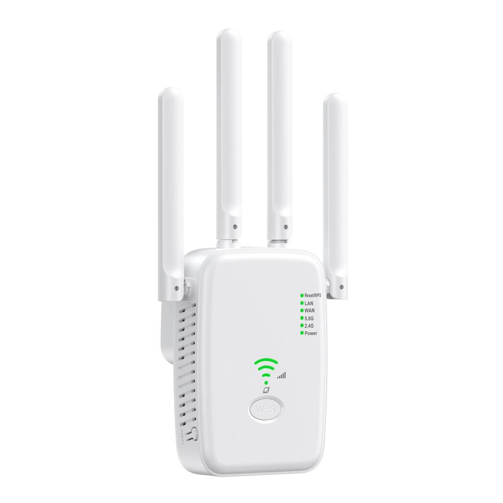 Двухдиапазонный усилитель-расширитель Wi-Fi сигнала 1200 Мбит/с (2,4 г/5 г)