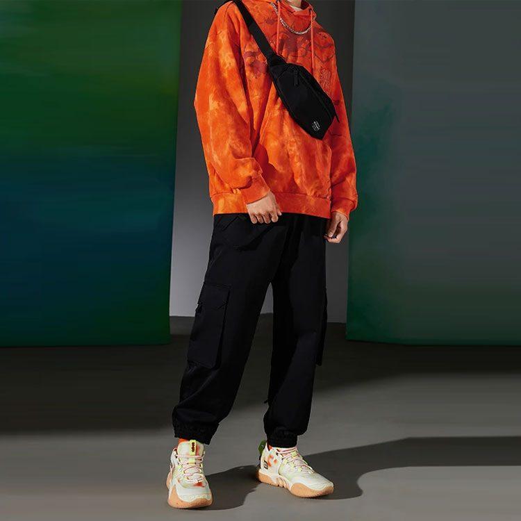 Мужские вязаные спортивные штаны Li Ning Badfive Черные AKXR619-1