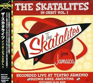 CD SKATALITES InOrbitvol.1 BSCP30114 PVINE 2008 Japan ObiJapanese PopRock Used