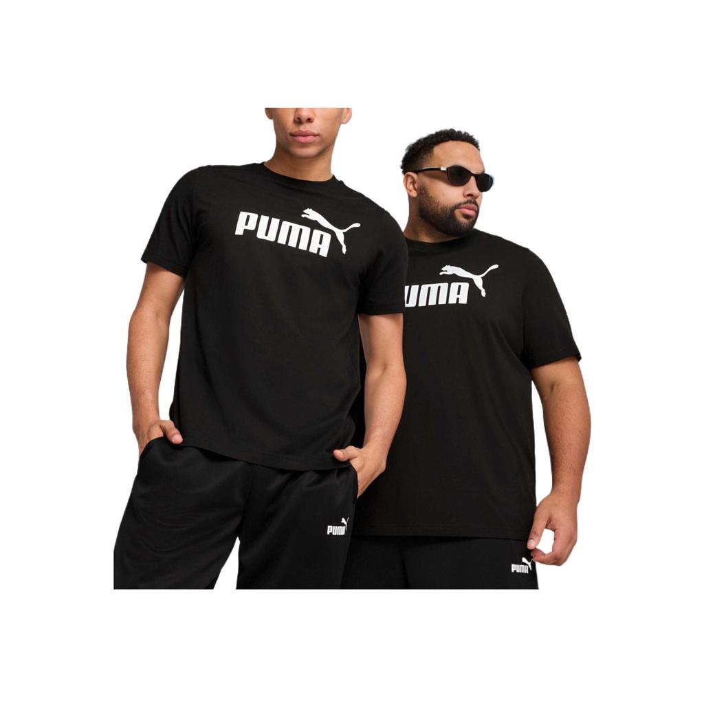 Puma Moisture Wicking Comfortable Durable Simple Short Sleeve T-Shirt Men Tops Black 688958-01