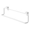 Jitsugyo Kitchen Towel Hanger Tower Wide White 2746