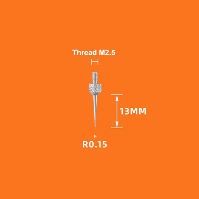 HSS M2.5 Резьба Индикатор Часового Типа Контактная Точка Острая Наконечник Высокая Прочность для Задач Выравнивания Станочного Оборудования в Мастерской
