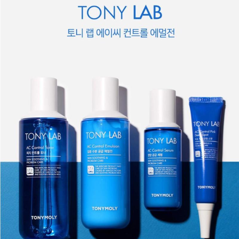 Tonymoly Tony Lab AC Control Эмульсия 160 мл / Корейский лосьон / Успокаивающий для кожи