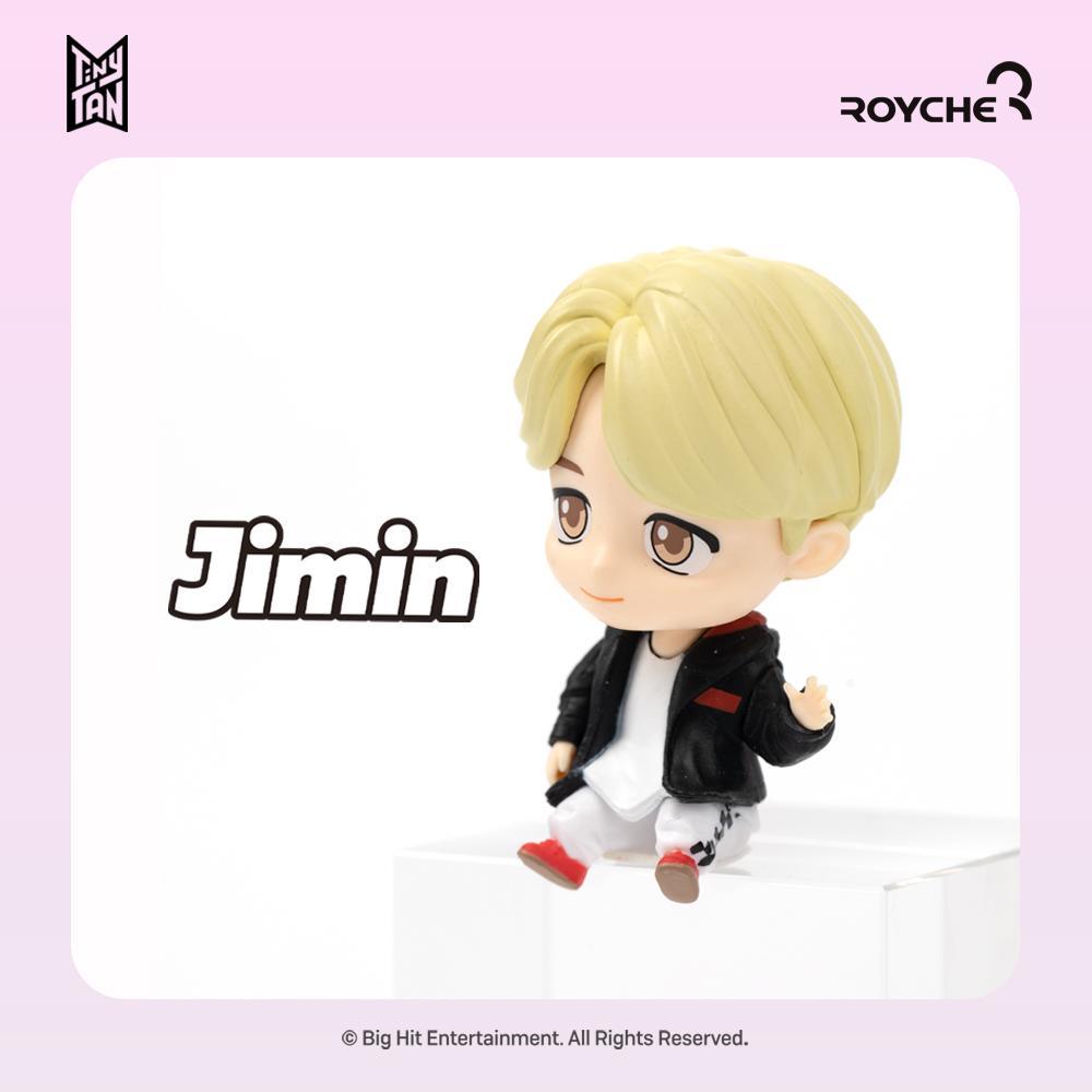 Набор из 2 предметов) Tinytan x Royche Monitor Figure Официальные товары BTS от Bighit / Пластиковая кукла