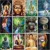 5D Diy Diamond Painting Kit Buddha Rhinestones Diamond Embroidery Cross Stitch Religion Mosaic Figure Handmade Gift