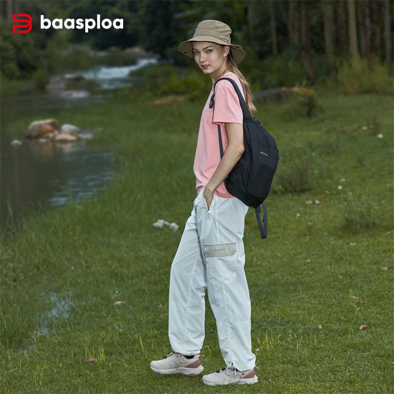 BAASPLOA Женская обувь для активного отдыха Нескользящая износостойкая сетчатая дышащая женская обувь для альпинизма и походов Модная женская спортивная обувь