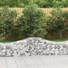 VidaXL 11x Arched Gabion Baskets Arched Gabion Cages Gabion Walls Garden Fences Terrace Outdoor 3145586