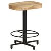 Bar Stool Set 2 pcs 52 cm Solid Mango Wood