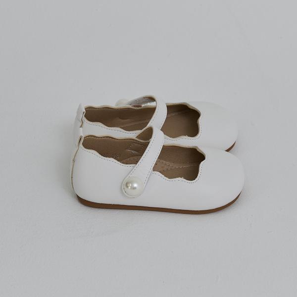 Baby Jam Girls' Yumi Flat White-BB394