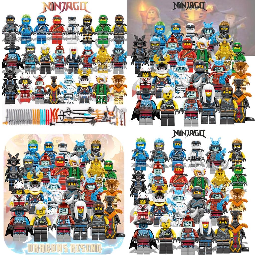 Starhao Dg1002 Совместимый с Lego Серия Ниндзя 24 Мини-фигурка Ллойда Строительные блоки Игрушка