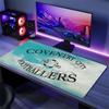 Coventry City logo Mouse Pad, Large Gaming Desk Mat, Non-slip XXL Mousepad for Laptop & Tablet, Mini PC Playmat with Stitched Edges
