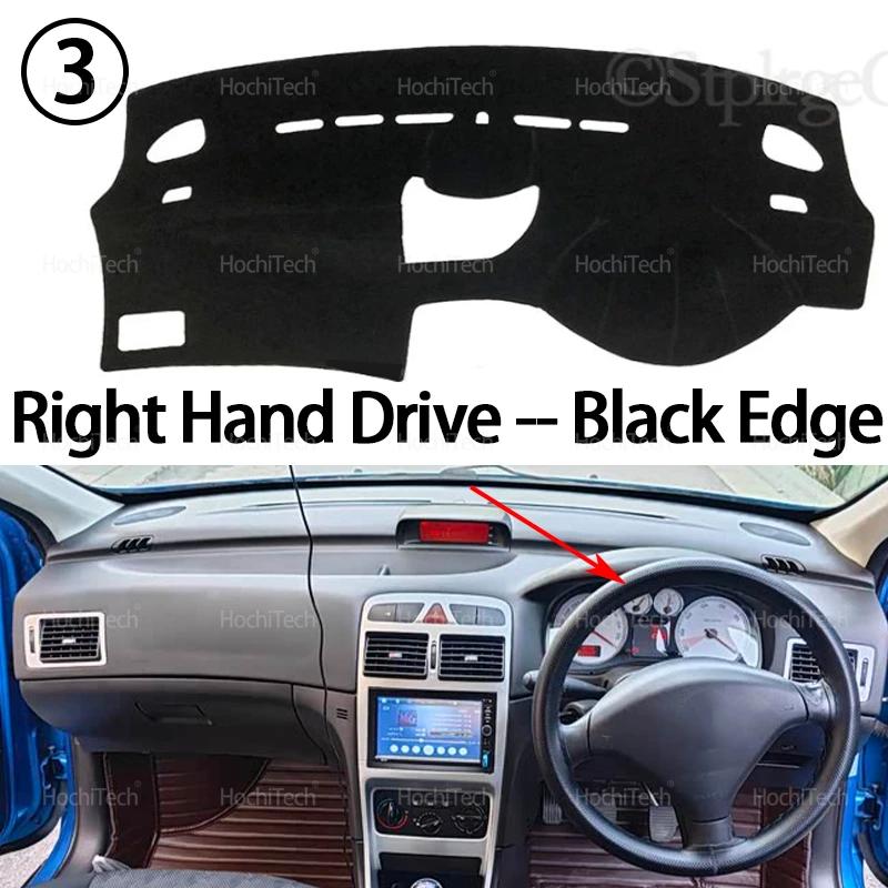 for Peugeot 307 307sw 307cc 2002~2008 2005 2006 2007 Car Dashboard Cover Avoid Light Pad Instrument Panel Mat Case Carpets