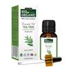 100% Pure Natural & Organic, Undiluted Tea Tree Essential Oil with Therapeutic Grade & Glass Dropper for Skin, 15ml X Pack of 2