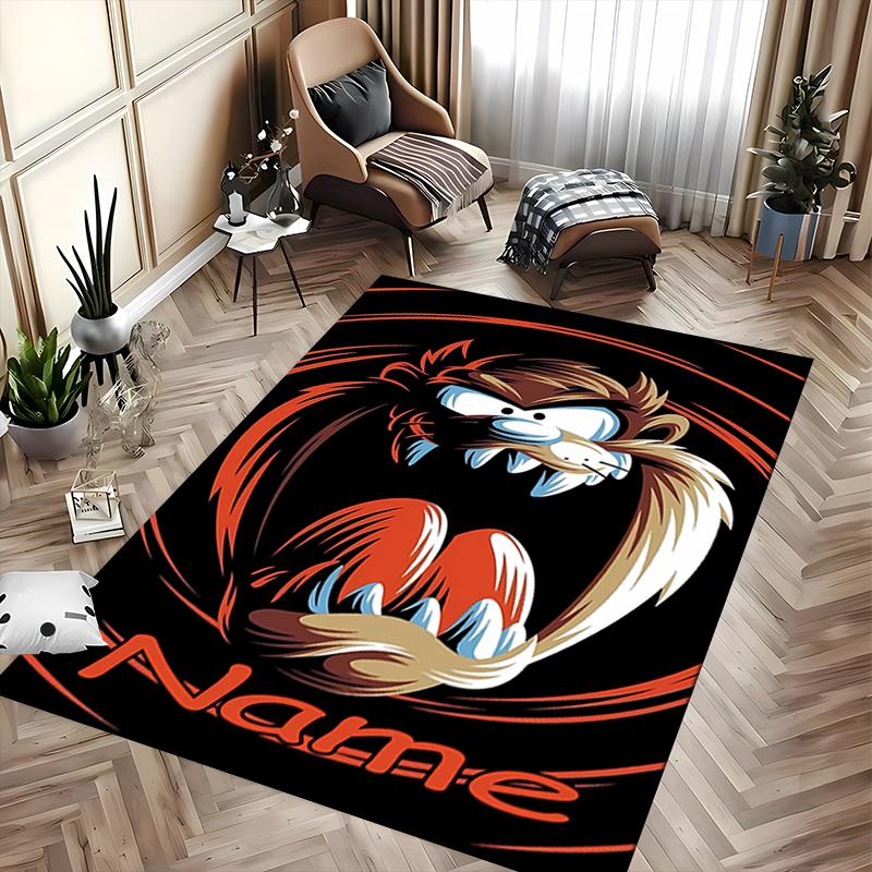 Custom personalization Taz-Mania Area Rug - Perfect For Kitchen, Bathroom,Laundry Room Decor Large Size Available,Gift All Seasons