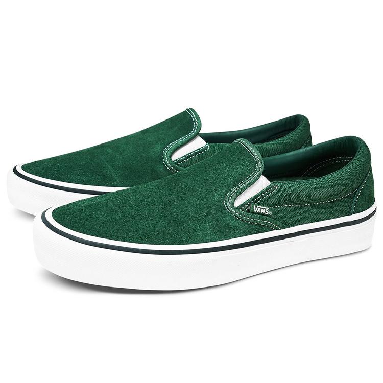 Vans Слипоны Pro Classic Низкие Повседневные Кеды для Скейтбординга Унисекс Зеленые VN0A347VW5Q