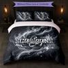 Scorpions Print 3Pcs Bedding Set Duvet Cover With Two Pillowcases Soft Bed Linen For Household Bedroom