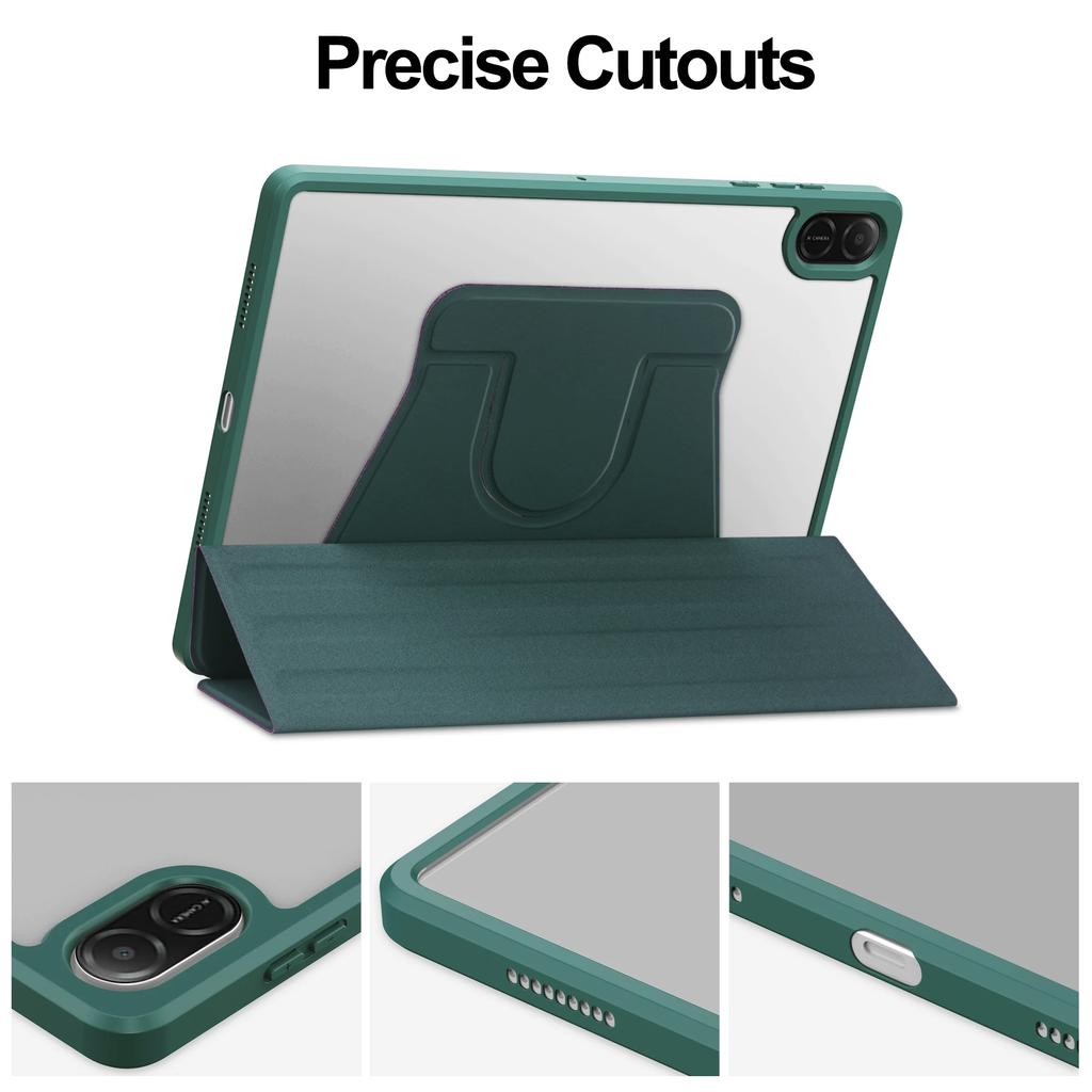 Чехол для Honor Pad X8a, чехол 11" Trifold PU кожаный акриловый чехол-подставка для Honor Pad X8a X 8a с держателем для карандаша