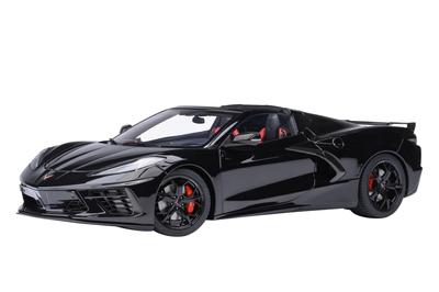 AUTOart Chevrolet Corvette Stingray Z51 Черный Готовый продукт 1/18 (C8)