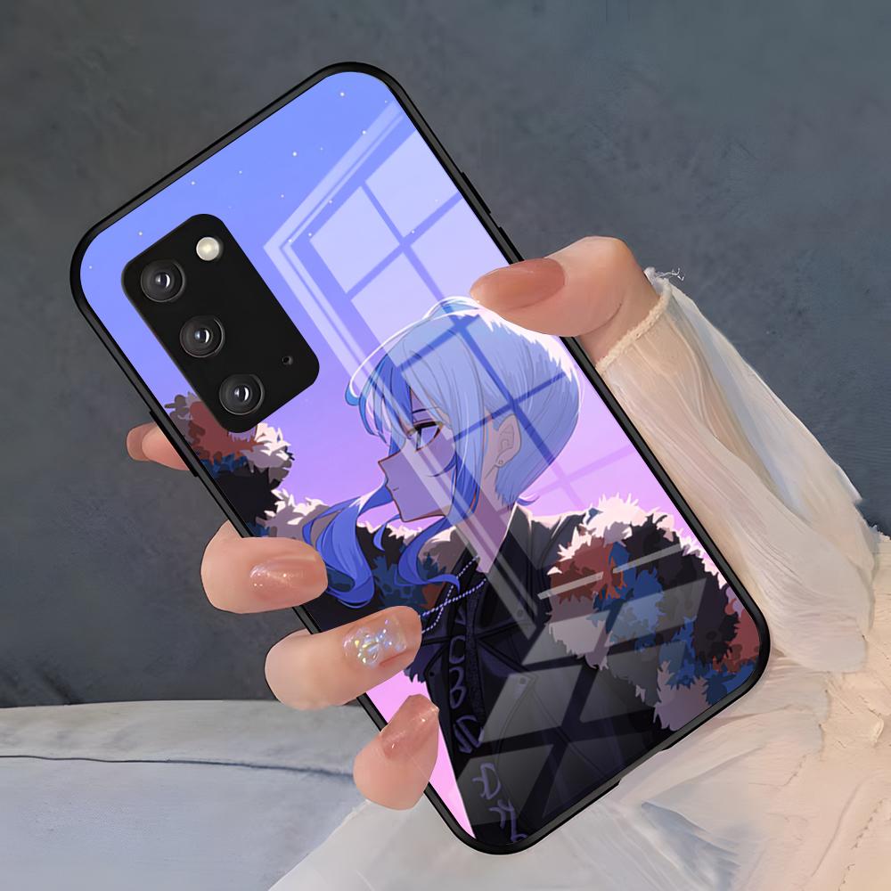 H-Hoshimachi Suisei Phone Case For Samsung A25 A13 A33 5G A54 A36 A35 A56 A52 A14 Shockproof Glass Cover