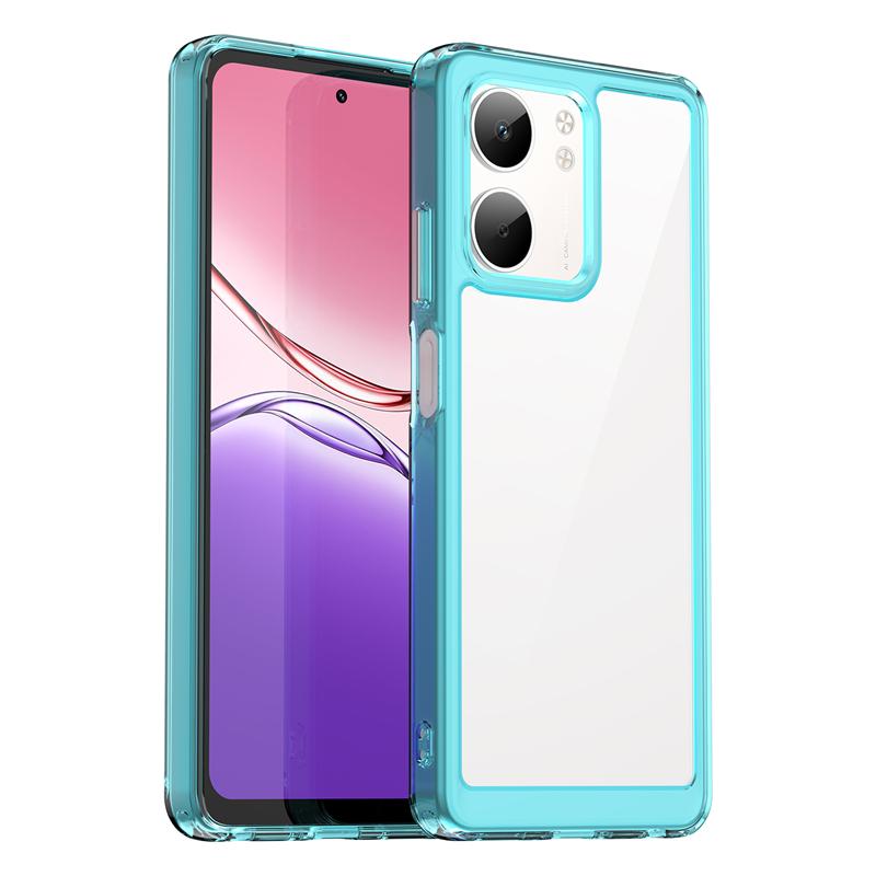 Transparent Case For Oppo A5X Case Anti-knock Soft Silicone Colorful Back Cover For Oppo A5X 5G Case Cover For Oppo A5X 4G Funda