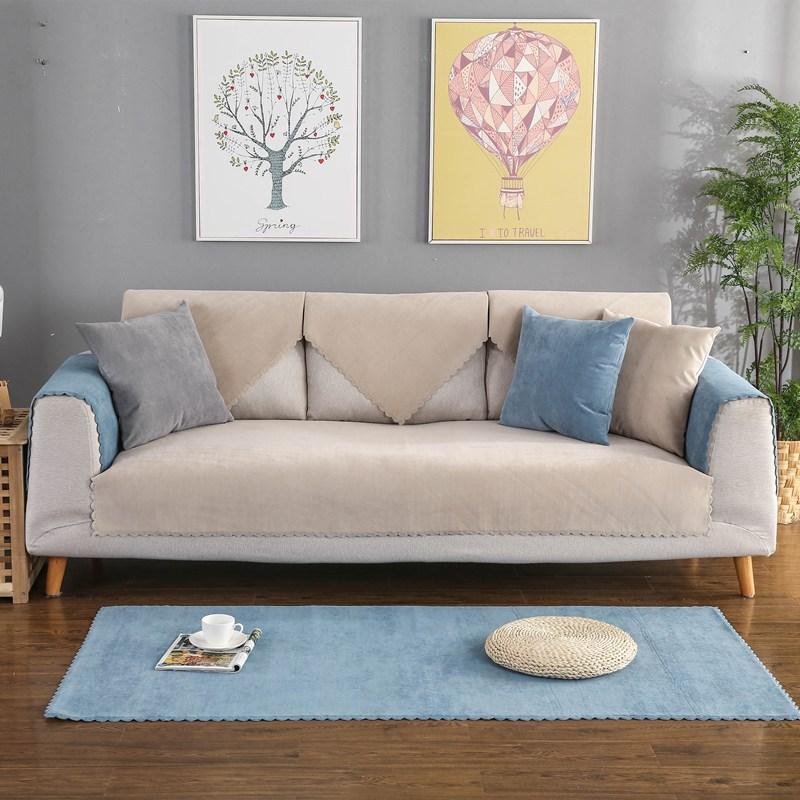 Универсальная водонепроницаемая и устойчивая к мочеиспусканию диванная подушка Four Seasons, простая тканевая нескользящая кожаная подушка с полным покрытием