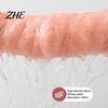 Microfiber Hair Towel Wrap for Long Coral Fleece Wrap, Quick Dry, Absorbent Anti Frizz Turban Towel, Comfortable Daily Care Wide Tail Large Shower Cap
