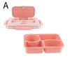 Bento Lunch Box with Leakproof Sauce Box Multi-Compartment Snack Box Meal Prep Containers for