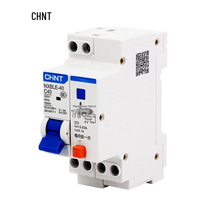 Chint NXB Residual Current Circuit Breaker: Household Leakage Protection DZ47 Upgrade Model