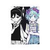 Omori  Kel Aubrey And Hero Blanket Flannel Printed Game Multi-function Soft Throw Blankets for Bedding Bedroom Plush Thin Quilt