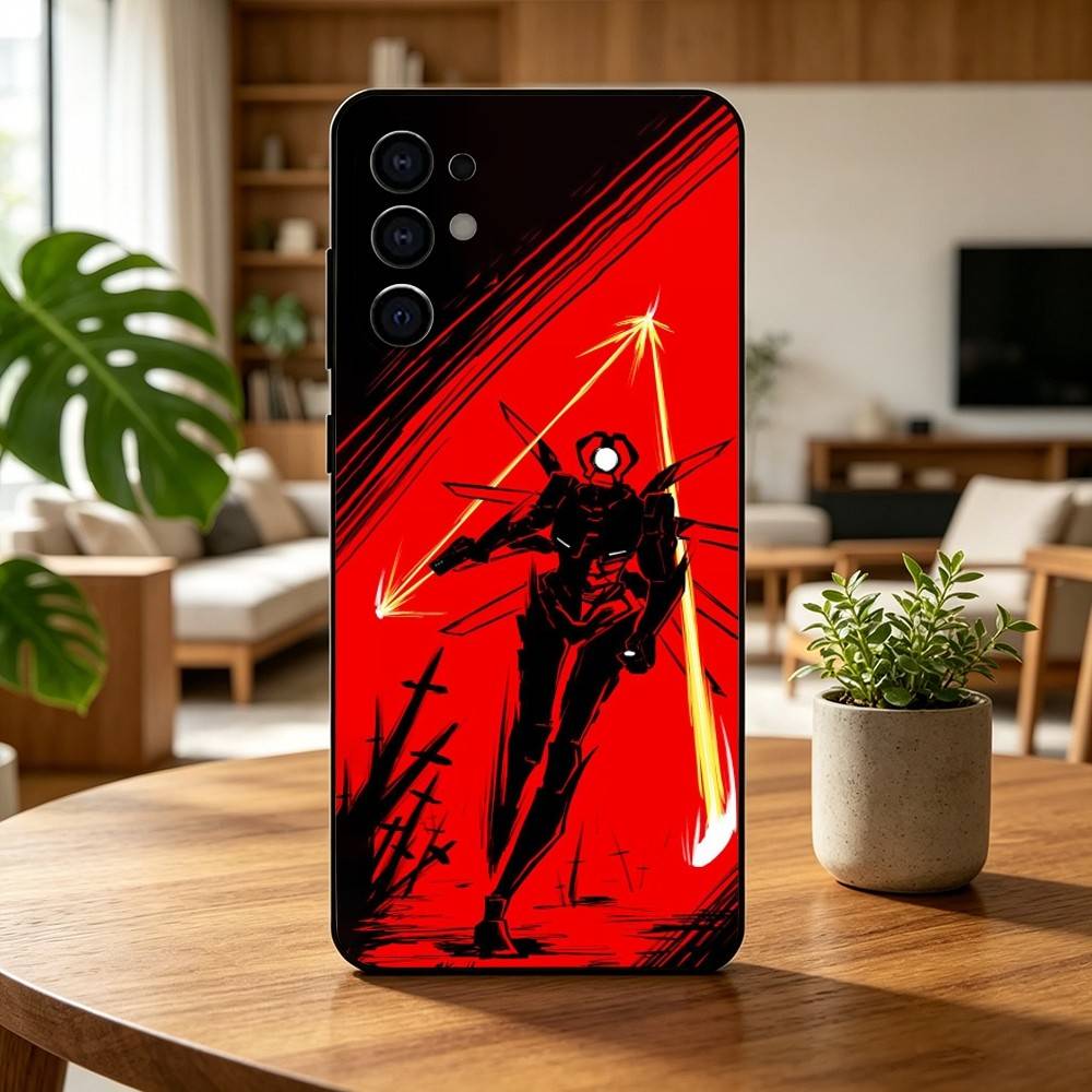 Чехол для телефона Game U-ULTRAKILL-L Черный Силиконовый Мягкий Для Samsung S25,S24,S21,S22,S23,S30,Ultra,S20,Plus,Fe,Lite