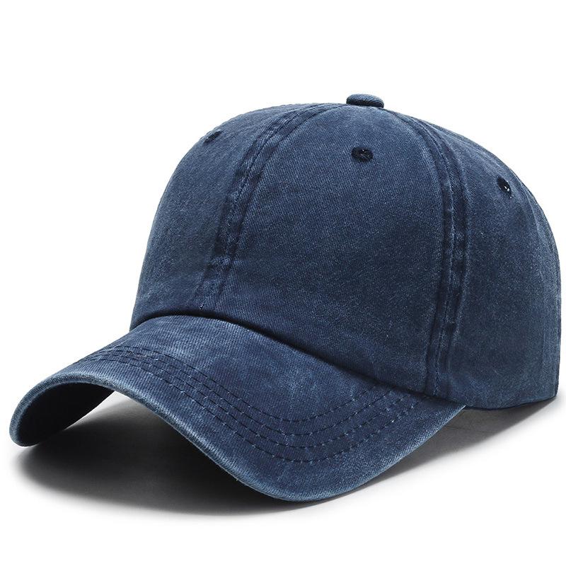 Baseball Cap Women Men Unisex Washed Cotton Adjustable Solid Couple Cap Vintage Dad Hat Snapback Outdoor Sport Trucker Cap