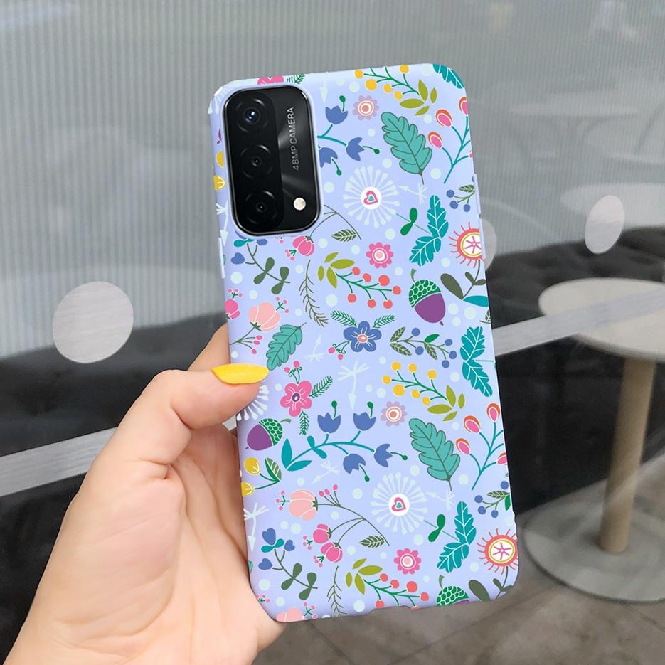 For Oppo A74 4G Case CHP2219 New Fashion Soft Silicone Phone Back Cover For Oppo A74 5G OppoA74 A 74 Cases Fundas Cartoon Bumper