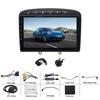 Авто для Peugeot 308 2007 - 2015 9-дюймовая автомагнитола Android 15 DAB+ Автомобильная камера заднего вида 2 DIN GPS-навигация Подходит для Carplay/Android