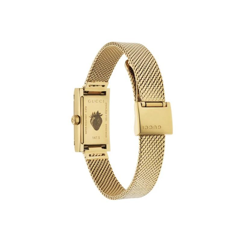 Gucci G-Frame Кварцевые Белый, Красный и Темно-синий Циферблат - YA147511