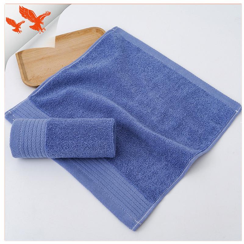 Набор полотенец из чистого хлопка, махровое, сатиновое, квадратное полотенце, набор банных полотенец, утолщенное абсорбирующее полотенце для лица