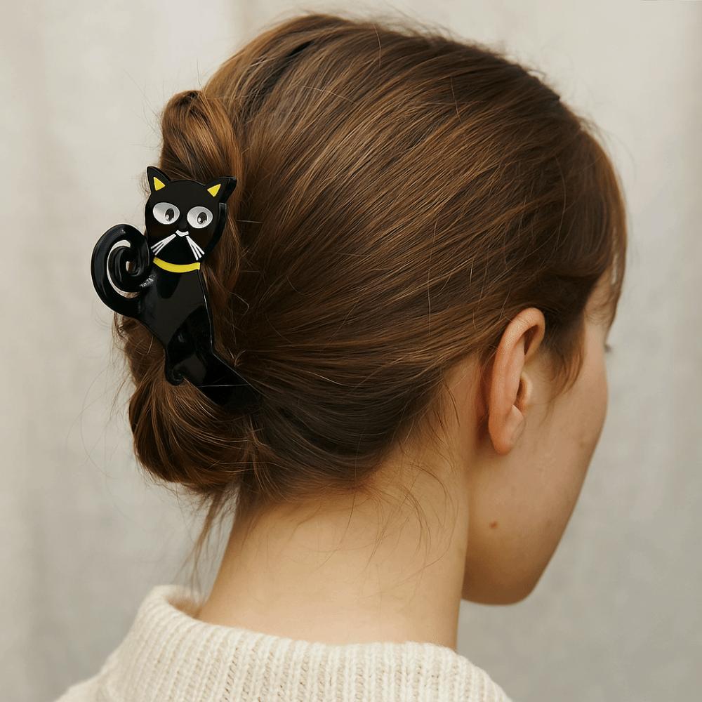Acetic Acid Acetate Cat Hair Claw Cartoon Shark Clip Fashion Animal Hair Clip Female