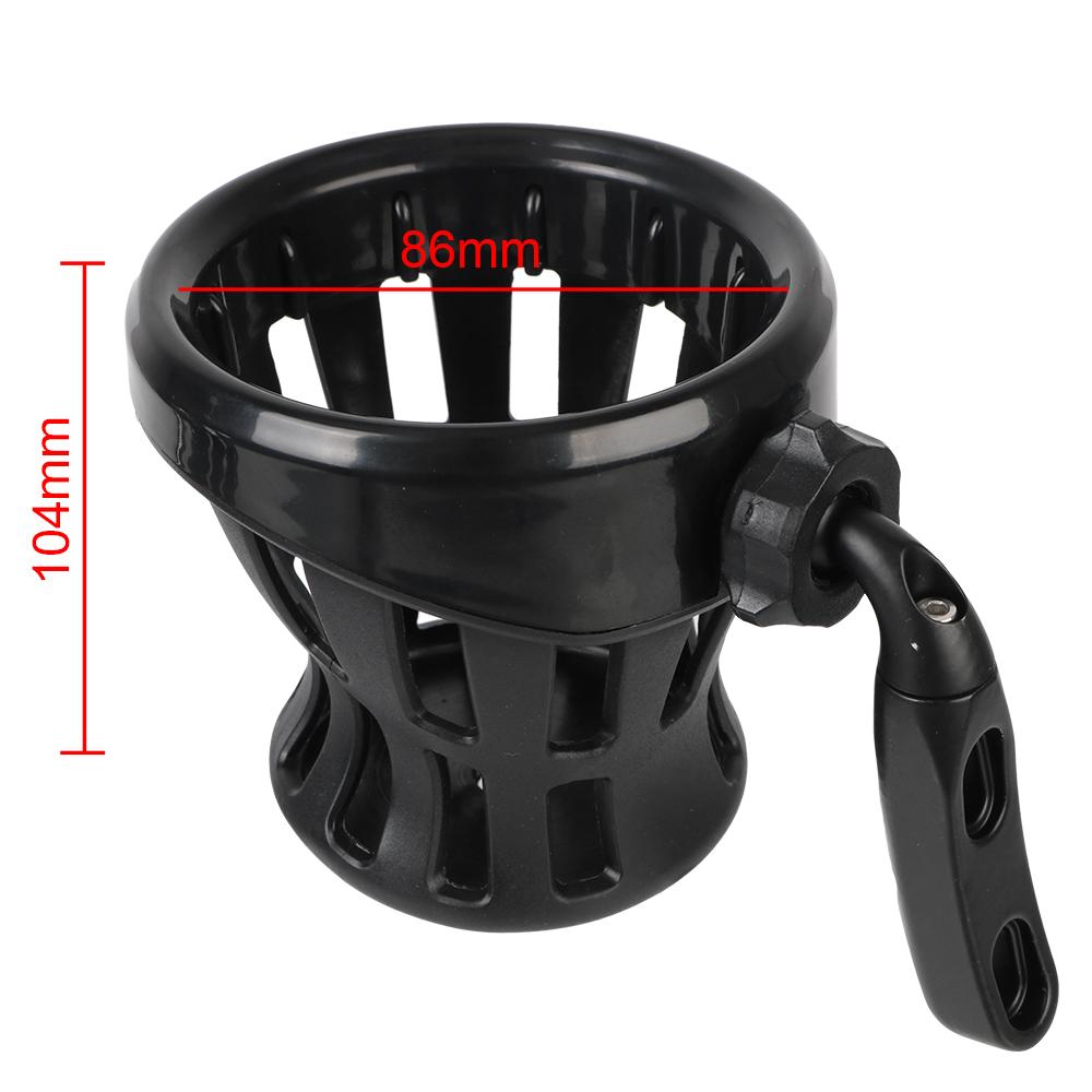 Water Bottle Mount Motorcycle Drink Cup Holder Aluminum for Honda Goldwing GL1800 2018-UP Handlebar Beverage Support Bracket