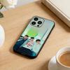 Чехол для телефона W-weak Hero-o Class для iPhone 17 16 15 14 13 12 Max Plus Силиконовый Черный Чехол