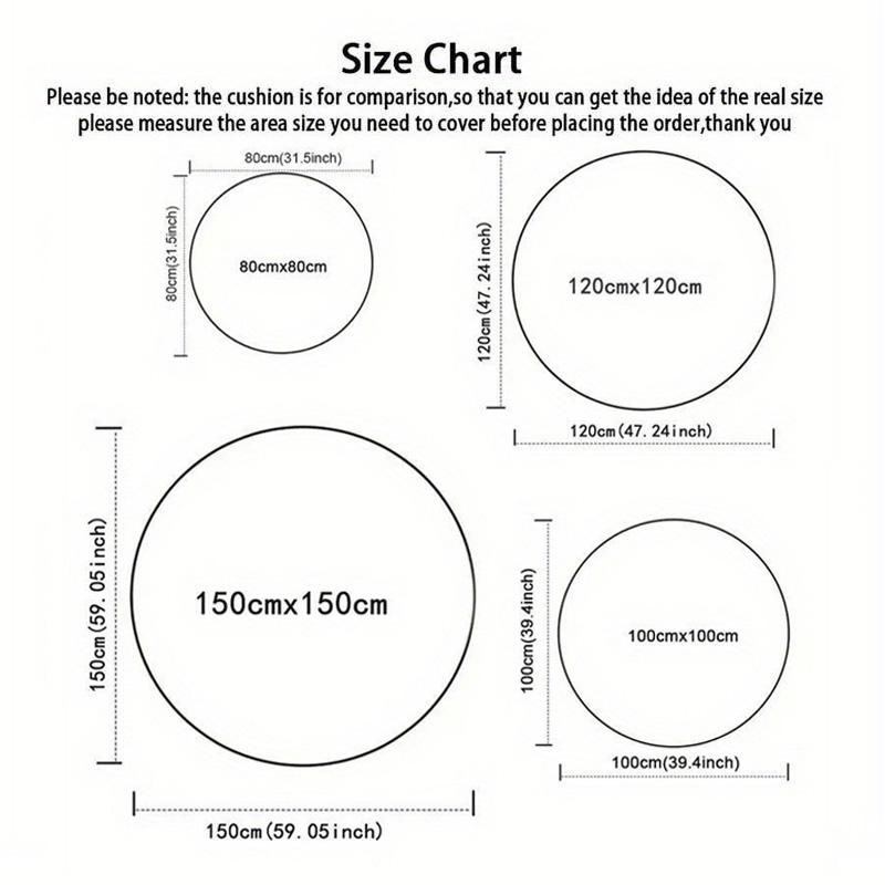 Famous cartoon NARUTO protagonist Uzumaki Naruto round carpet soft home decoration anti-slip door mat outdoor picnic mat carpet M2