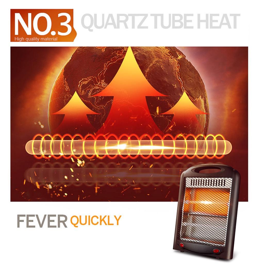 220V 600W Portable Mini Electric Heater Winter Warm Warmer Hot Fan Home Office Desktop