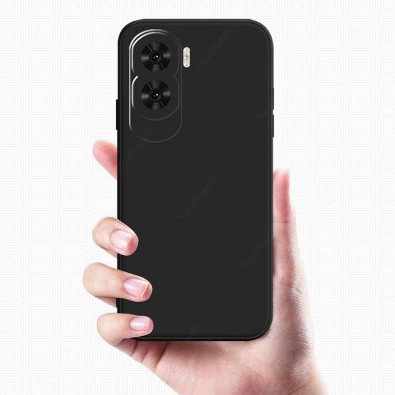 Для Honor 90 Lite 5G жидкий силиконовый чехол для Honor 90 Lite чехол Funda Shell Coque мягкий TPU телефон бампер для Honor 90 Lite