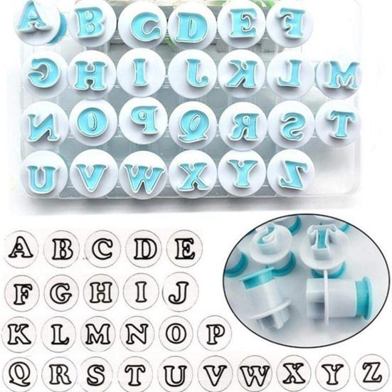 10/26 шт., форма для торта, форма буквы, экологически чистая форма для выпечки «сделай сам», форма для печенья