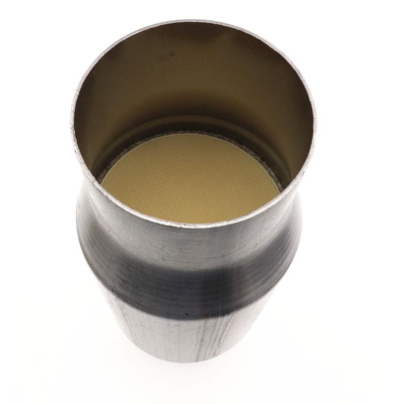 Универсальный автомобильный каталитический нейтрализатор выхлопных систем 3 дюйма/7,62 см, длина глушителя с высоким расходом, 11 дюймов, аксессуары для автомобильного двигателя из нержавеющей стали