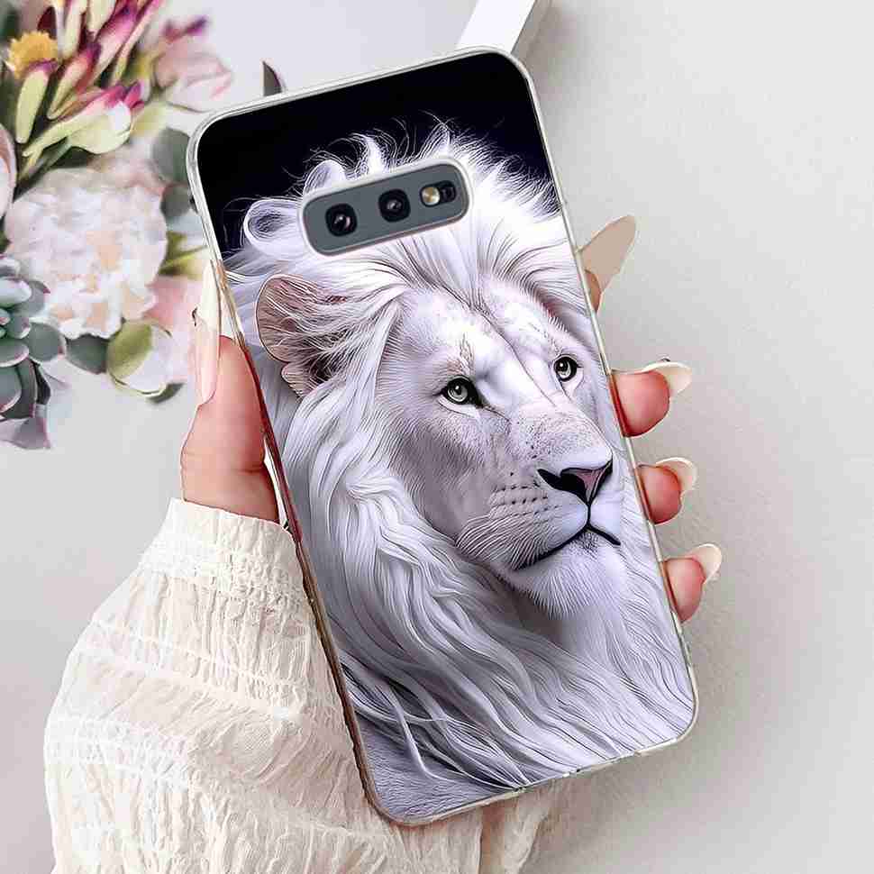 For Samsung Galaxy S10e SM-G970 Case Fashion Painted Flowers Soft Silicone TPU Cover For Samsung S10e S10E SM-G970F 5.8" Bumper