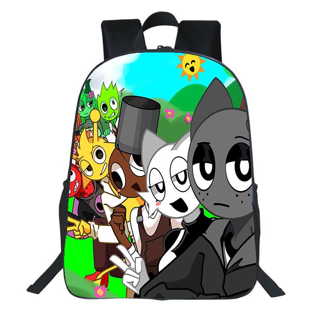 Large-capacity Backpack For Primary And Secondary School Students, Cartoon Shoulder Bag And Pencil Case For Children