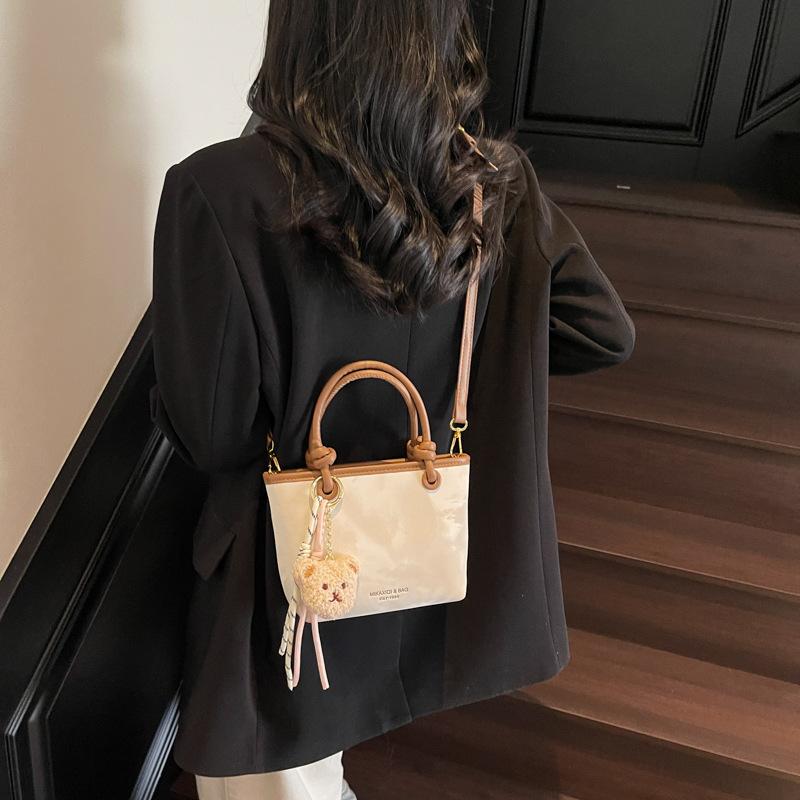 Small Bag Women's New Versatile Messenger Bag Contrasting Color Handbag