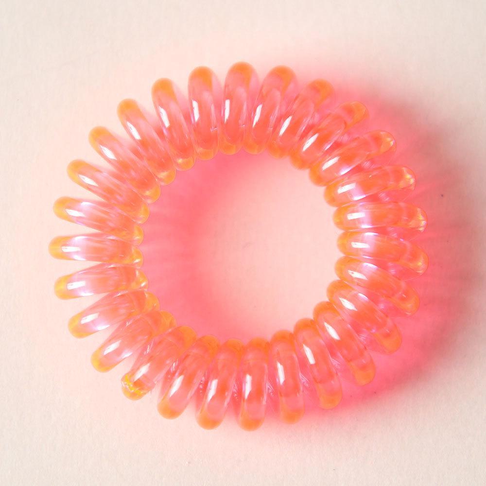 Korean Style Elastic Hair Bands: 40 Transparent Colors, Soft & Seamless Hair Accessories