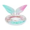 1 Pcs 90# Inflatable Swimming Ring Mermaid Tail Sequin Pool Ring Floating Beach Party Toys For Adult Kids