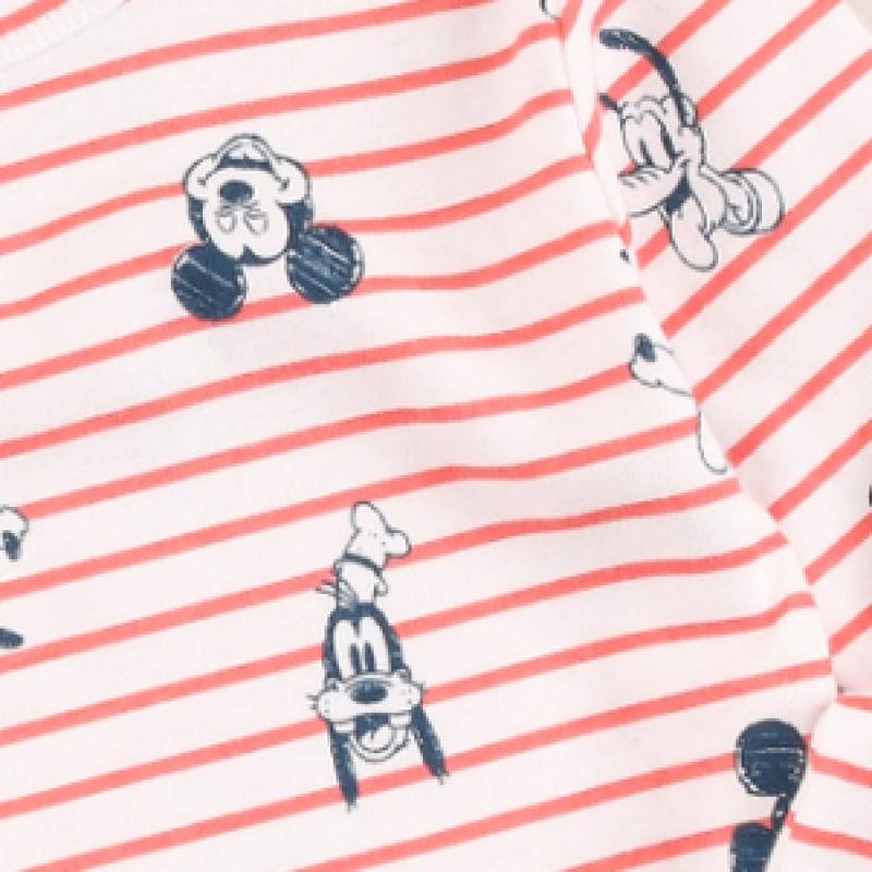 Детское нижнее белье Daiso Disney Mickey Mouse Stripe Top M