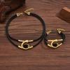 2 Pcs Set Jewelry Accessories Bohemian Jewelry Geometry Chain Bracelet  for Women